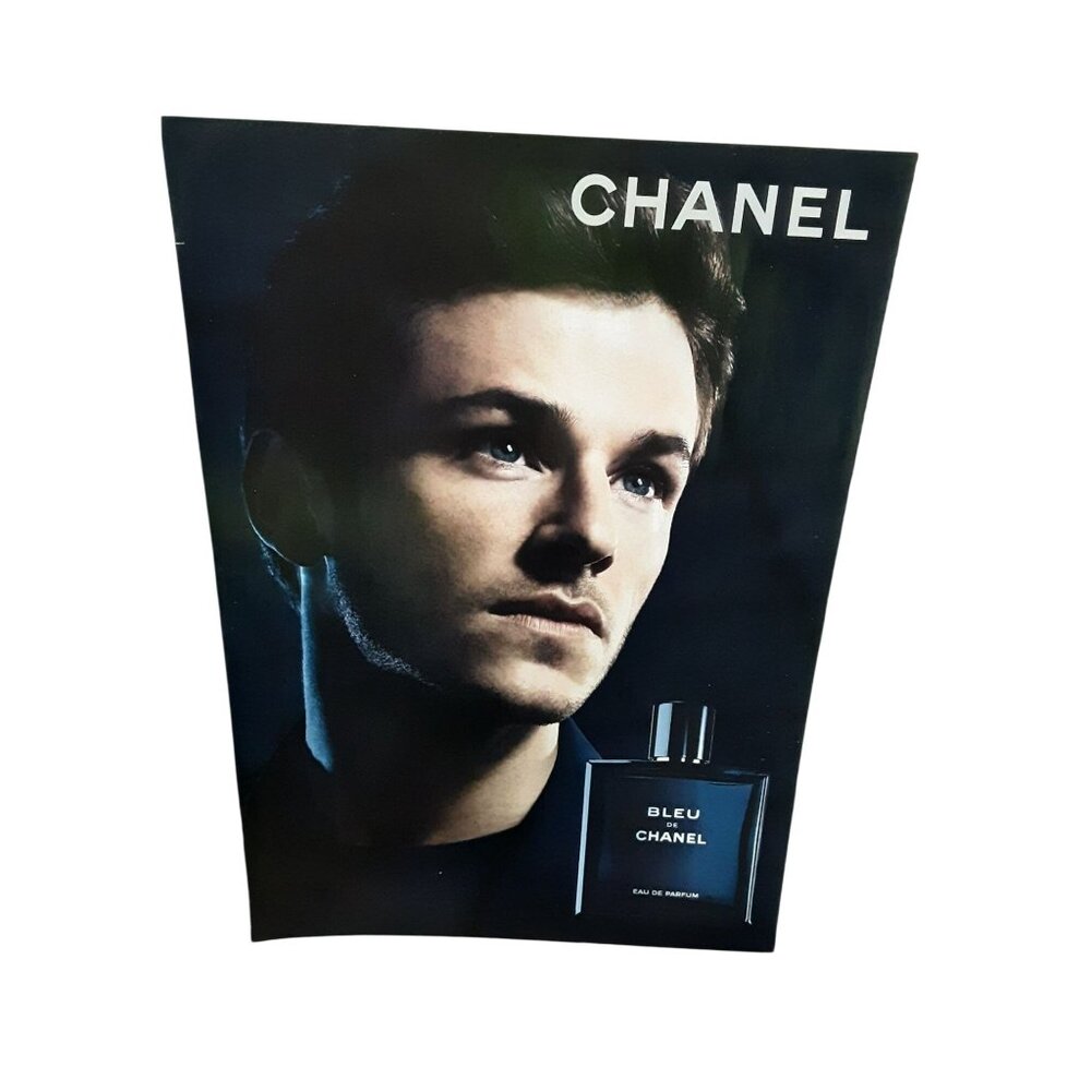 2017 Chanel Bleu de Chanel Print Ad Fragrance Portrait